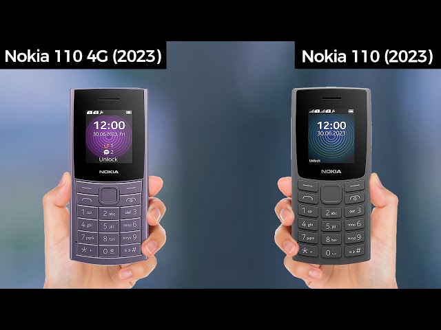 Nokia 110 4G 2023 Vs Nokia 110 2023 -  Which is the Better Choice?