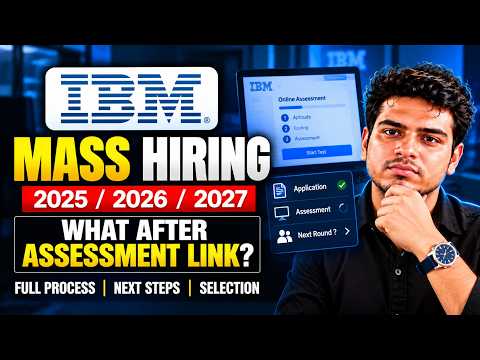 IBM Mass Hiring 2026 | IBM ASE Assessment Mails | IBM Coding Assessment | IBM Hiring Process 2026