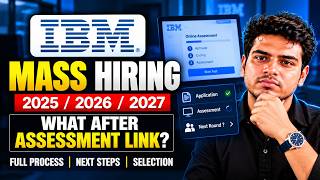 IBM Mass Hiring 2026 | IBM ASE Assessment Mails | IBM Coding Assessment | IBM Hiring Process 2026