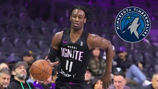 &quot;Welcome to Minnesota&quot; | Leonard Miller G League Ignite SF Highlights