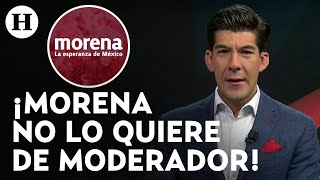 ¿Quieren debate presidencial a modo? Morena pide remover a López San Martín como moderador