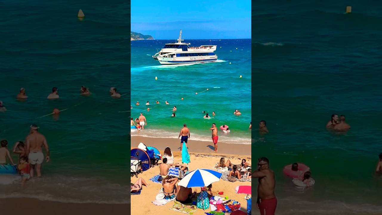 🇪🇸 wonderful day at Costa Brava Beach 🏝️