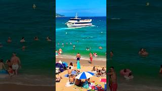 Wonderful Day At Costa Brava Beach