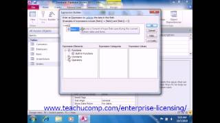 Famous Microsoft Office Access Tutorial 2010 Field Properties Lesson 4.7 Employee Group Training Wealth