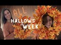 All Hallows Week Day 1 ll Fall Decorating