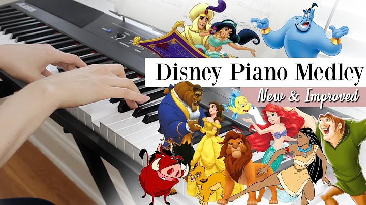 Disney Piano Medley NEW & IMPROVED | Relaxing Pian...