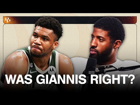 PG Responds To Giannis Comments On Failure