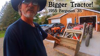 1955 Ferguson 35 Tractor - Walkaround and Learning to Operate