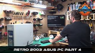 Retro 2003 ASUS PC Part 4 - DVI to VGA and PS2 Supported Keyboards
