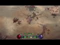 Diablo 4 season of blood pvpundying rogue head on clash battle against bleed barbarian