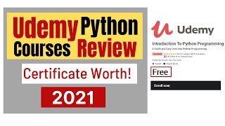 Udemy Python Course for Beginners |Is Udemy worth it in 2021