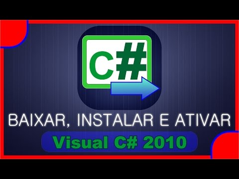 Como Baixar, Instalar e Ativar Visual C#(CSharp) 2010