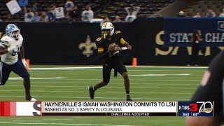 Haynesville's Isaiah Washington commits to LSU