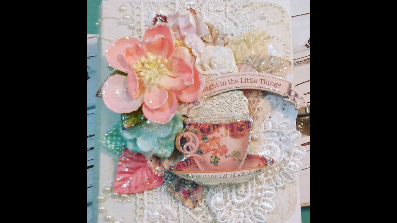 Prima  Chipboard Mini Album {Series}~Tutorial {PREP} Part 1