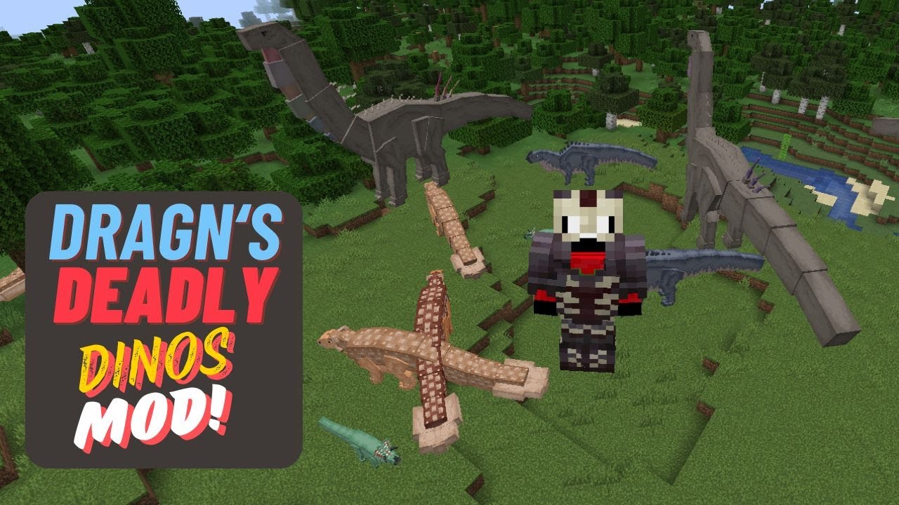 DragN's Deadly Dinos Mod Showcase | Minecraft - YouTube