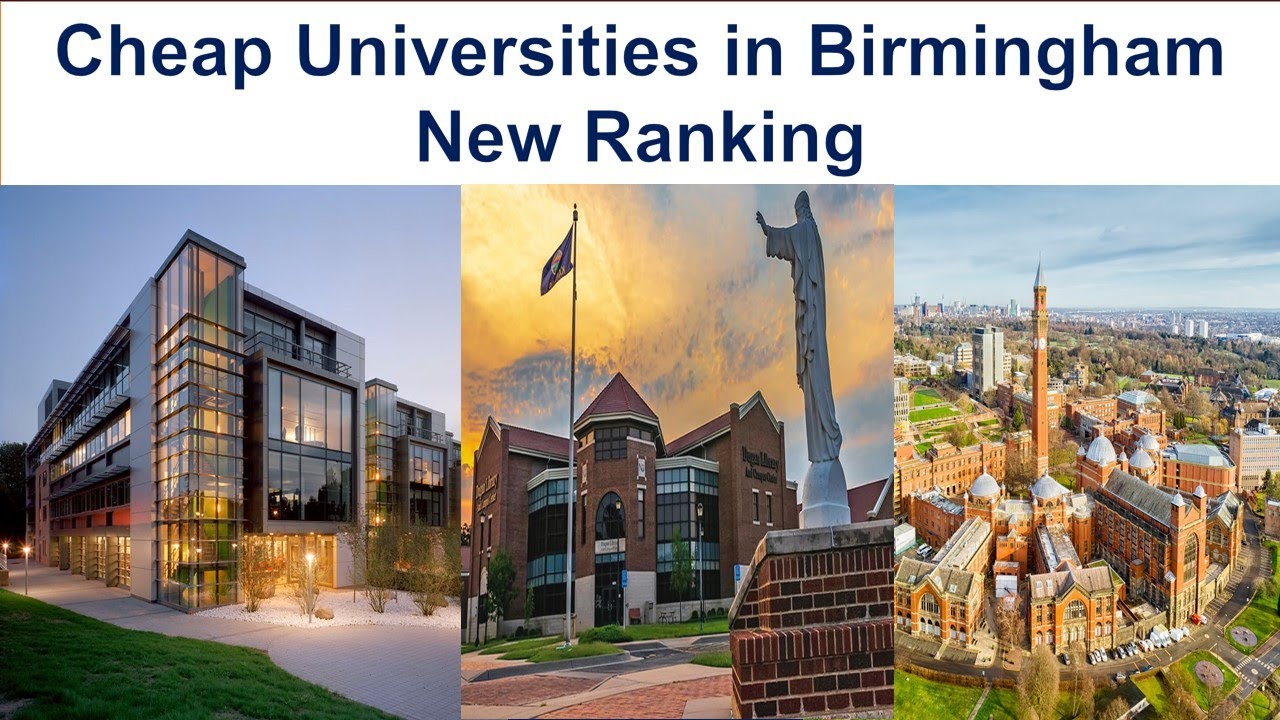 CHEAP UNIVERSITIES IN BIRMINGHAM NEW RANKING YouTube