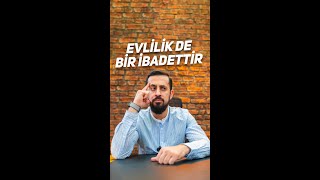 EVLİLİK DE BİR İBADETTİR | Mehmet Yıldız #shorts