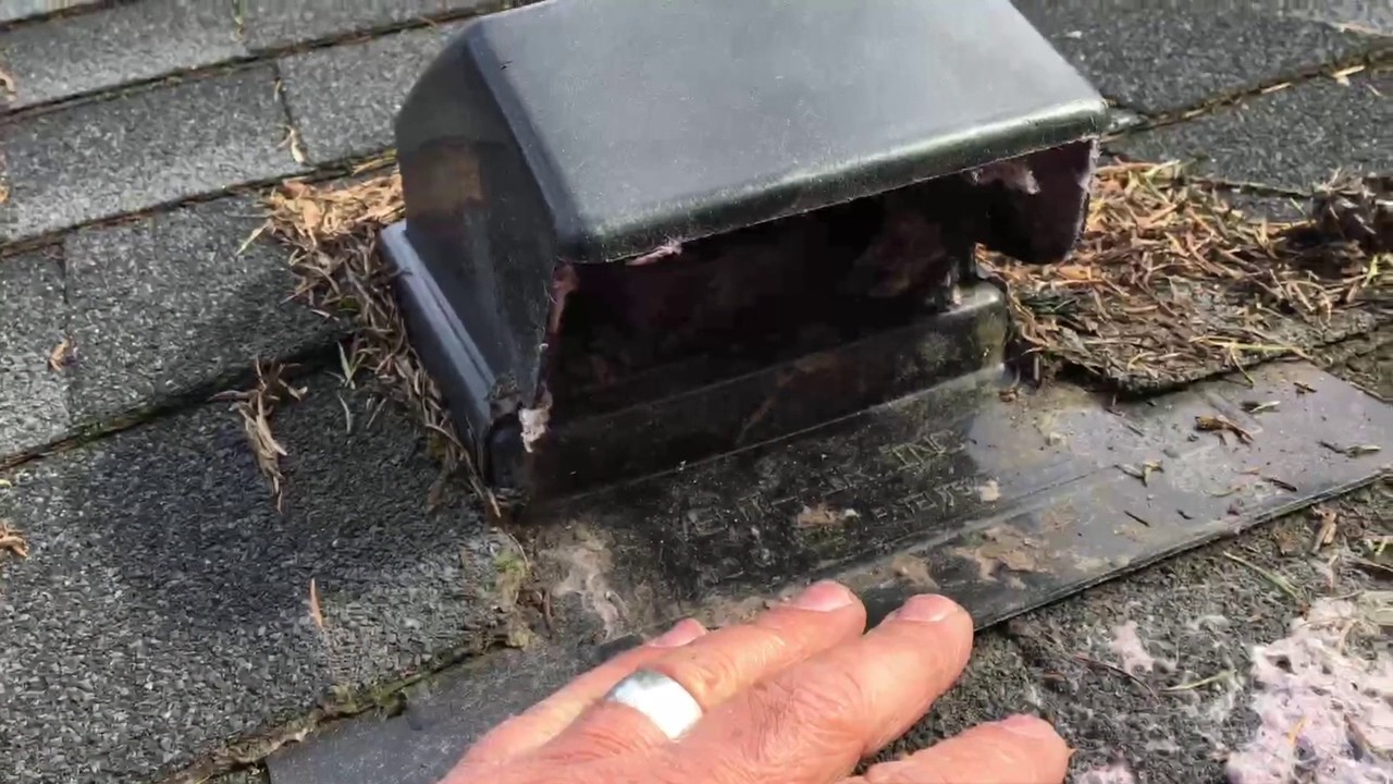 What To Do If You Have A Dryer Vent On Your Roof Field Video 27 Youtube