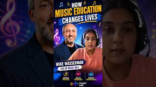 Mike Wasserman | CEO of Music Will | R.Asvika | How Music Education Changes Lives