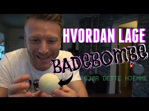 Video: Hvordan Lage En Badebombe Selv Hjemme?