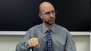 ASL III-1 Exam Question | ASL - American Sign Language