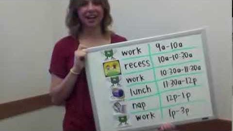Assistive Technology - Visual Schedule
