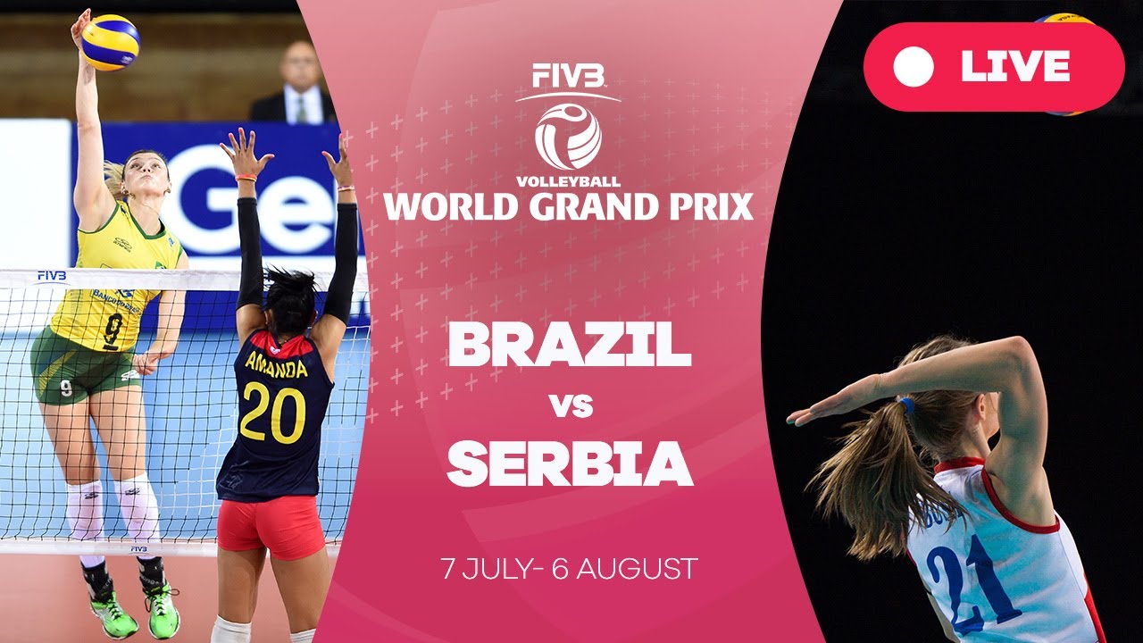 Brazil v Serbia - Group 1: 2017 FIVB Volleyball World Grand Prix