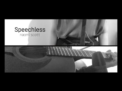 【cover】Speechless(from Aladdin)/Naomi Scott【ギターコード付き(2Capo)】