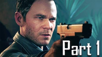 Quantum Break Gameplay Walkthrough Part 1 ACT 1 - FULL GAME XBOX ONE