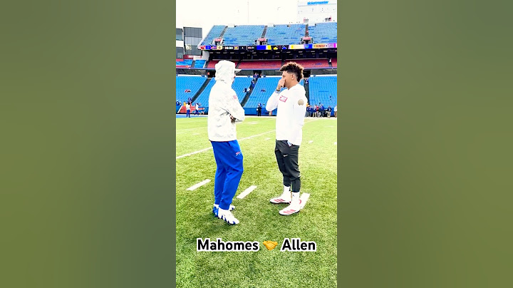 Mahomes 🤝 Allen #ChiefsvsBills