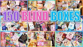 Unboxing 150 Toy Blind Boxes | Tsum Tsum | Anime | Disney | Re-Ment | Sanrio | Rilakkuma
