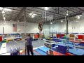 Gymnastics filmed by Drone