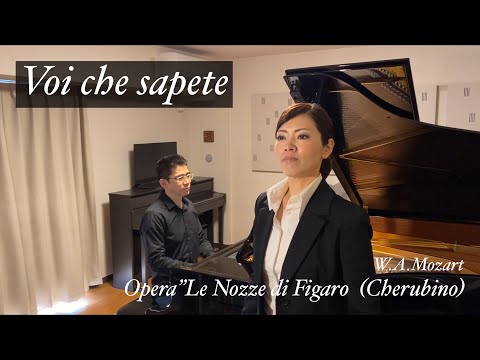 “恋とはどんなものかしら”  オペラ『フィガロの結婚』より　(W.A.Mozart)   ‘Voi che sapete’   Opera ”Le Nozze di Figaro”