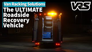 🚨 RS Recovery Van Conversion | Custom Racking & Night-Ready Lighting on MAN Van