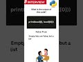 What is the output of this code ? #python #output #shorts #shortvideo
