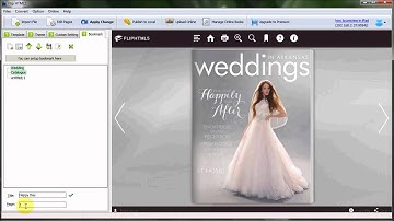 Make Bookmark for HTML5 Flip Book