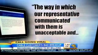 Recording of Comcast retention representative