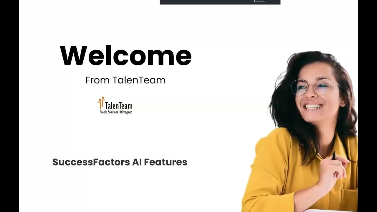 Deliver AI powered HR productivity with SAP Joule AI