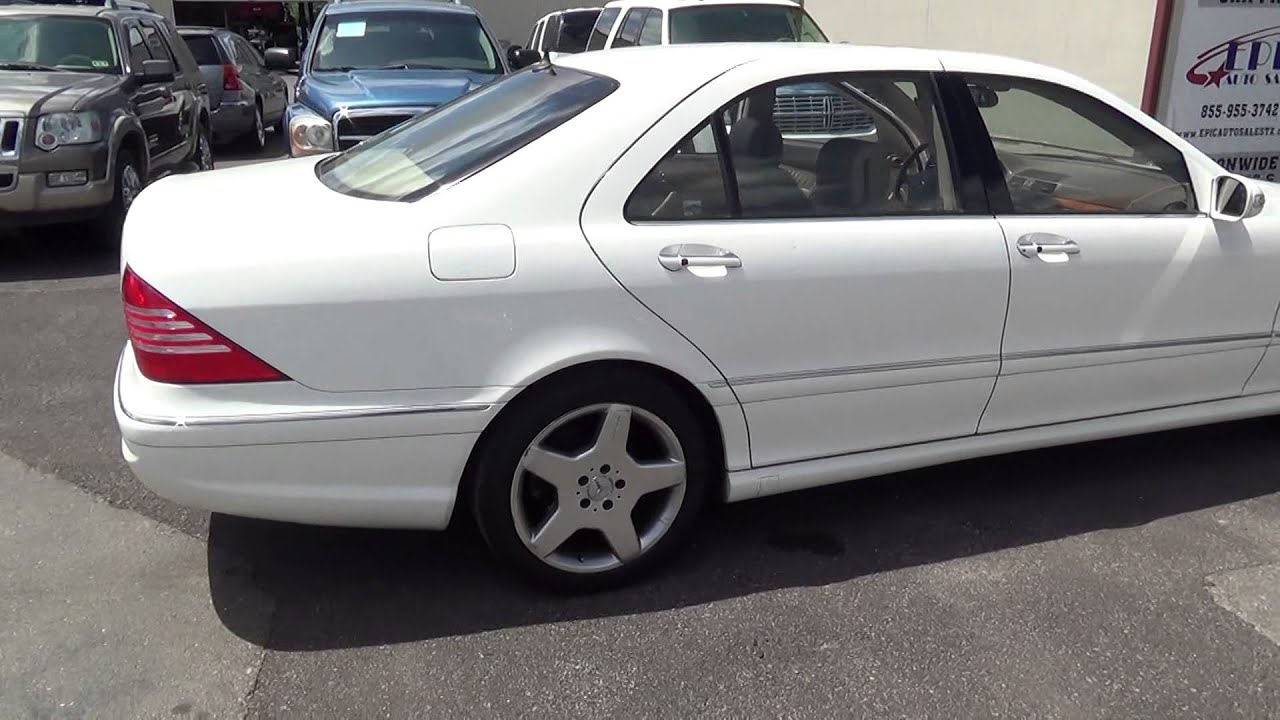 2003 MERCEDES S500 ONLY 75K MILES / JUST 4 YOU JAFER