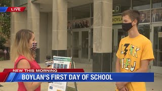 Boylan Student speaks on back to school changes