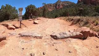 Dry Creek Trailhead to Devil's Bridge Trailhead - Sedona Arizona