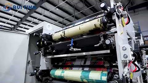 520 9 color 1+4+4 servo motor full printing flexo printing machine with cold foil and turn bar