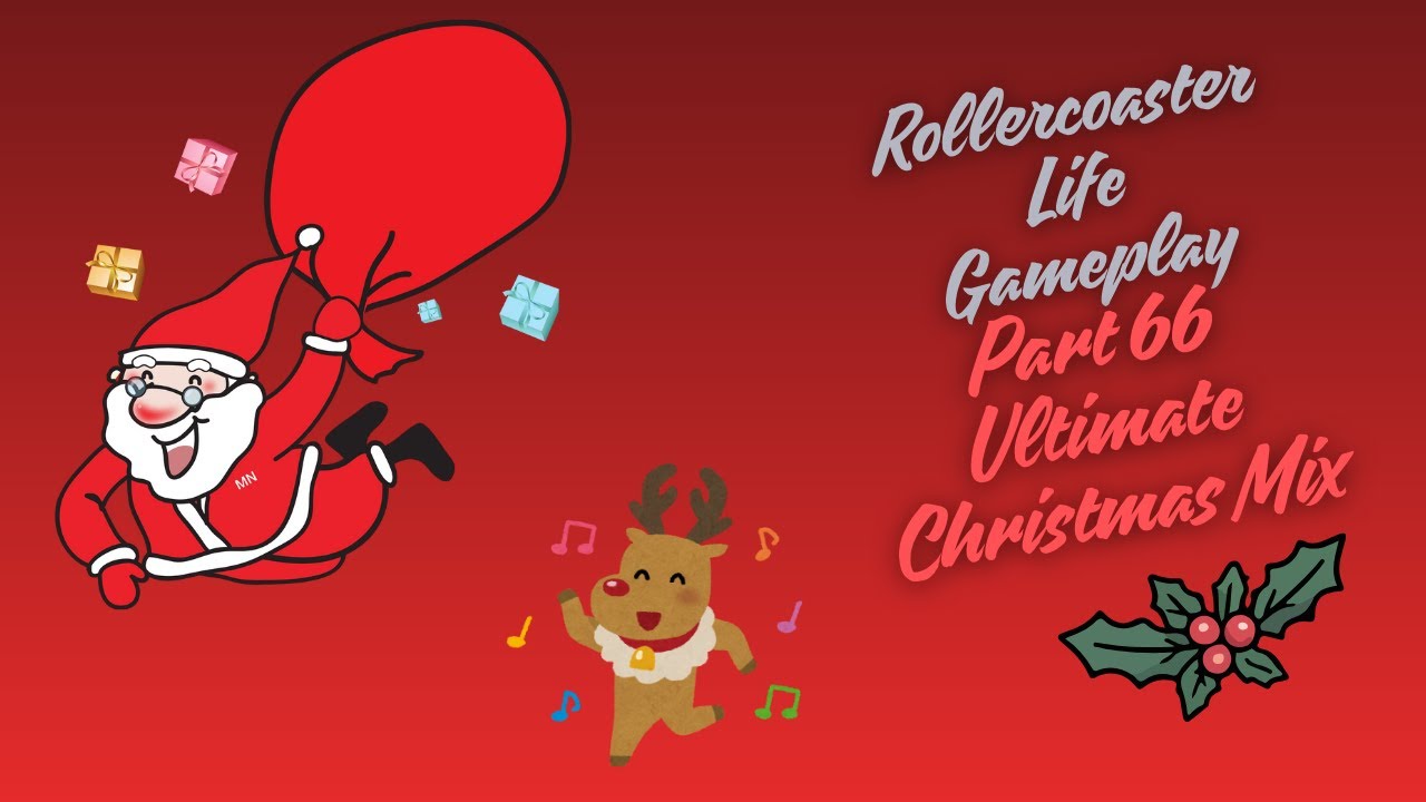 Building the Ultimate Theme Park | Rollercoaster Life Part 66 (Christmas Special Mix)