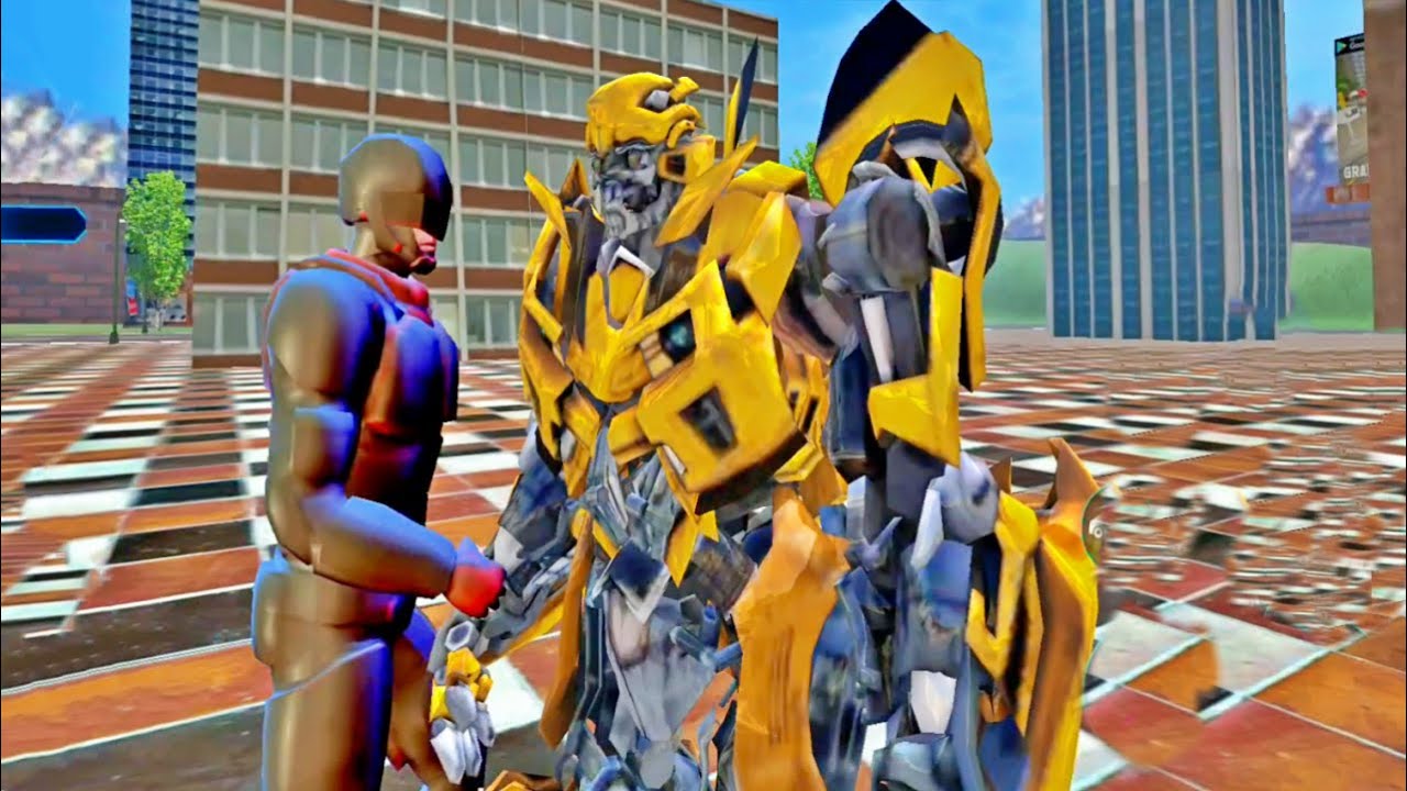 Flying Jet Robot Car Transform Games New Update - New Levels Unlocked Gameplay (Android,iOS)