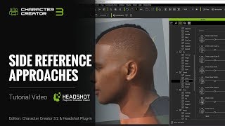 Headshot Plug-in Tutorial - Side Reference Approaches - by 3Dtest screenshot 2