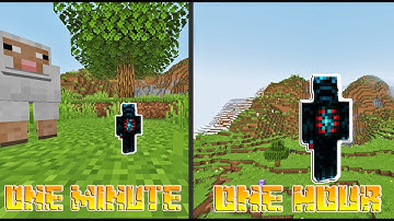 MINECRAFT, BUT I GROW EVERY MINUTE IN 1.18