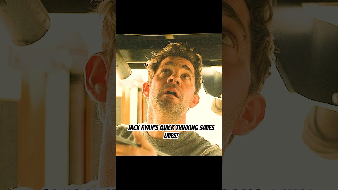 Jack Ryan's Quick Thinking Saves Lives! 🧠⚡