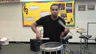 "DRUMLINE LIVE" 2012 Audition By "Tyrone Onley Jr"