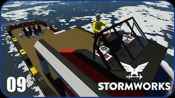 The rescue boat works - Stormworks 09