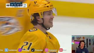 REACTION TO GAME 4 CANUCKS VS PREDATORS (4/28) | FULL GAME HIGHLIGHTS!